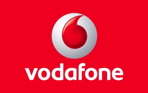 Vodafone -logo-rosso