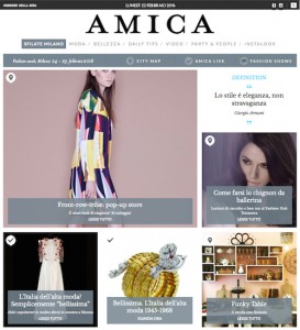 amica.it fashion week