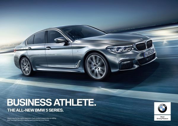 ‘Siate ambiziosi’: BMW lancia la campagna per la nuova Serie 5 Berlina con l’attore Scott Eastwood