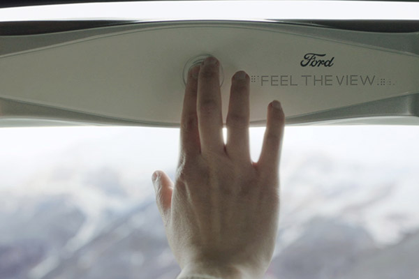 Ford Italia con GTB sperimenta il finestrino per non vedenti 