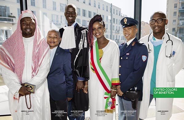 I nuovi volti dell’Italia nella campagna di Oliviero Toscani per United Colors of Benetton