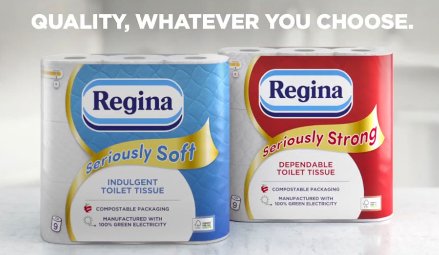 Grey Italy firma gli spot per il lancio di Regina Seriously Soft & Strong nel mercato UK