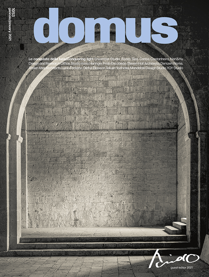 Domus: esce il primo numero firmato Tadao Ando