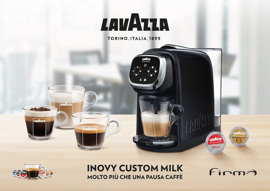 Arc's progetta il digital kit per Lavazza Firma Inovy Custom Milk