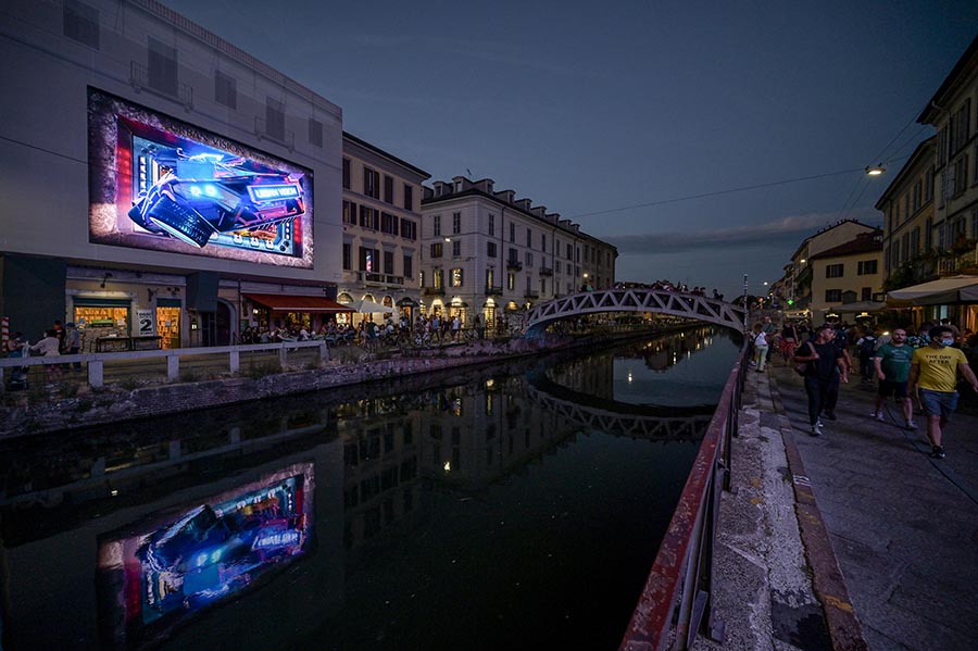 Urban Vision introduce la 3D video animation nei maxi lead a Milano e Roma