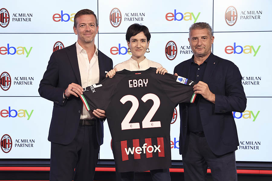 Ebay diventa official marketplace dell'AC Milan