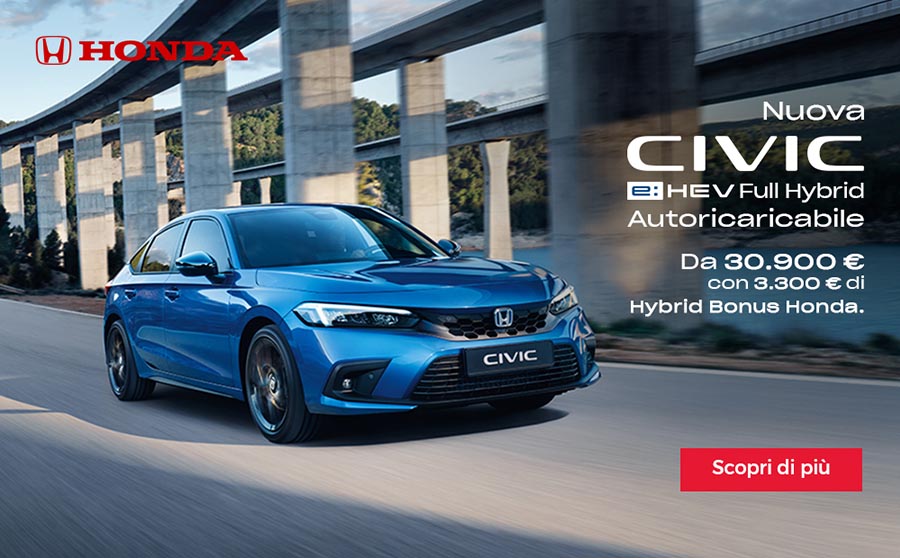 Honda Civic festeggia i 50 anni, al via campagna tv e digital con UM