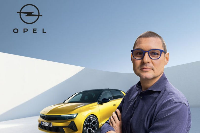 Federico Scopelliti alla guida di Opel Italia