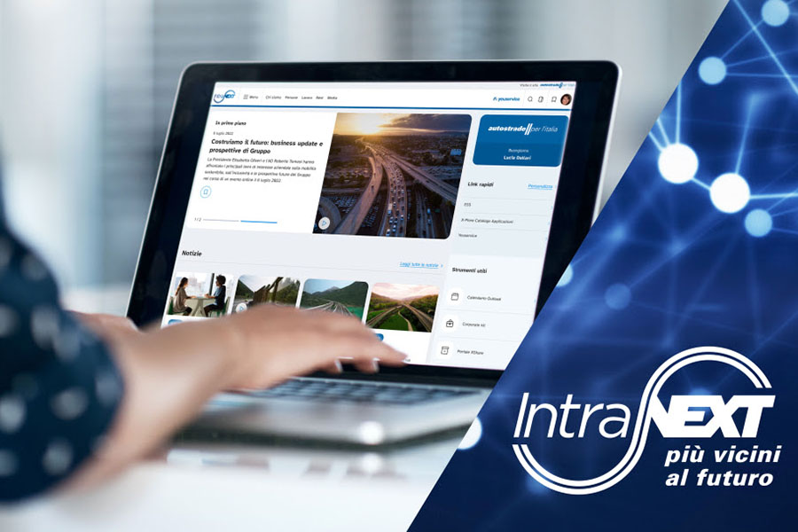 Autostrade con Industree innova la comunicazione interna con Intranext