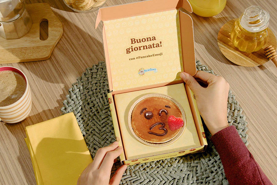 Mulino Bianco lancia l'edizione limitata “Pancake Emoji