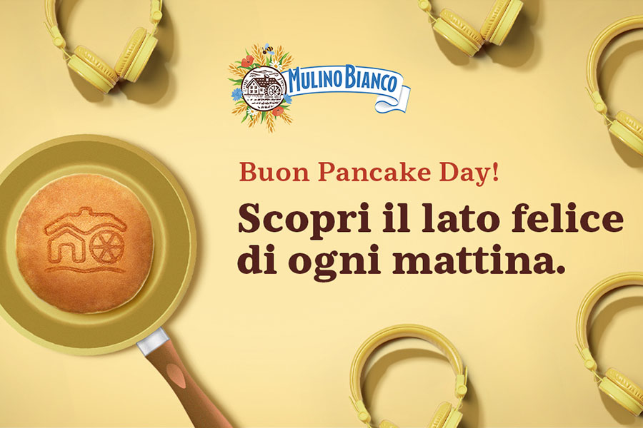 Mulino Bianco festeggia il Pancake Day con la campagna #IlLatoPancake