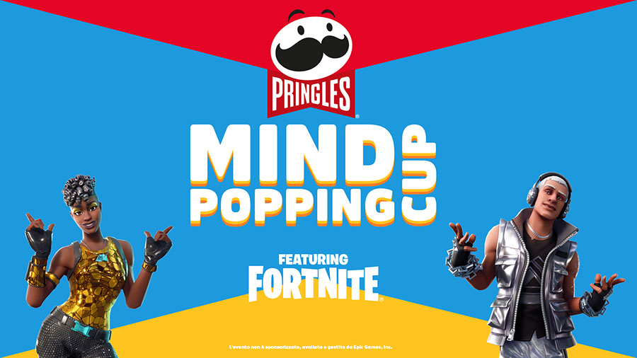 Pringles si affida a Dentsu Gaming per realizzare il torneo “Mind Popping Cup” su Fortnite