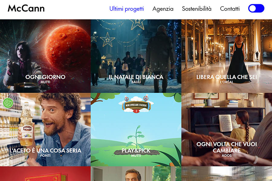 McCann Italy presenta il nuovo sito web che mette al centro la sostenibilità