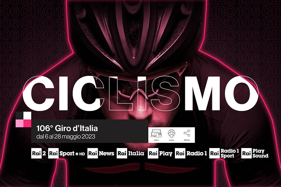 Rai Pubblicità, un'offerta crossmediale per il Giro d'Italia 2023. Promo del 10% per chi sceglie il mix multipiattaforma