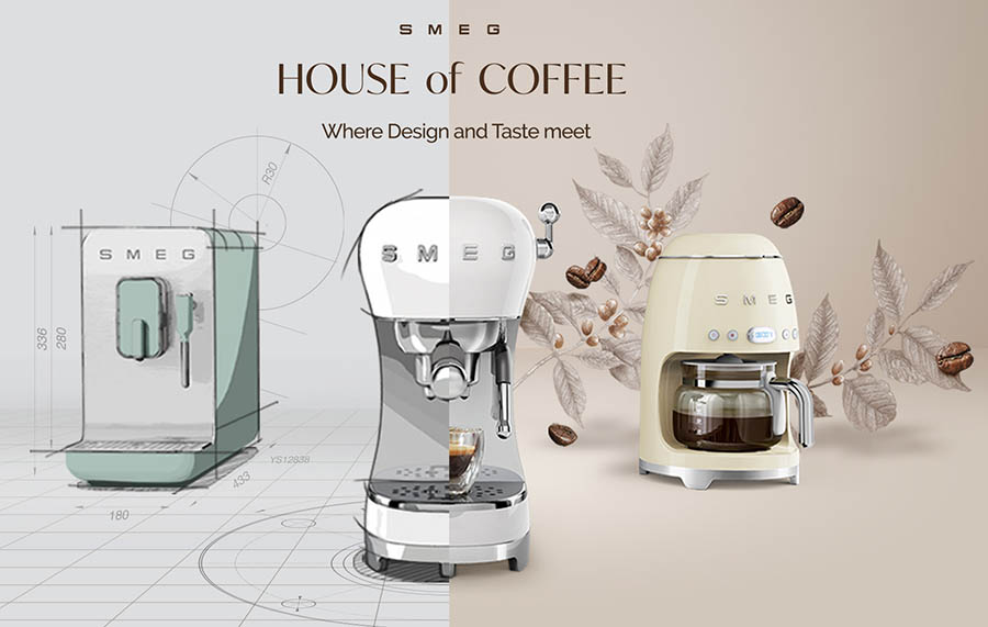 Smeg consolida l’expertise nel caffè con House of Coffee. Il progetto internazionale è firmato Suntimes