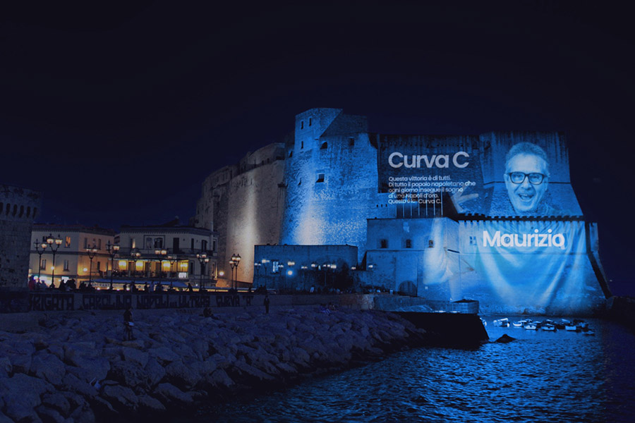 Ciaopeople festeggia lo scudetto del Napoli con il progetto Curva C