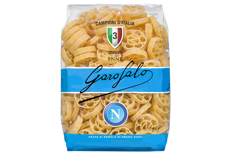 Pasta Garofalo celebra lo scudetto del Napoli con un nuovo formato di pasta