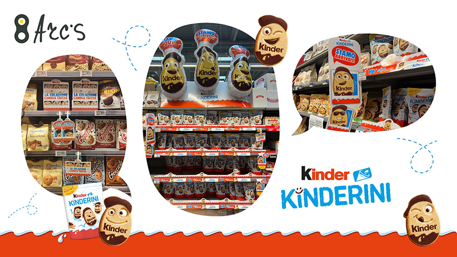 Ferrero: Arc's firma il lancio su punto vendita dei nuovi Kinderini