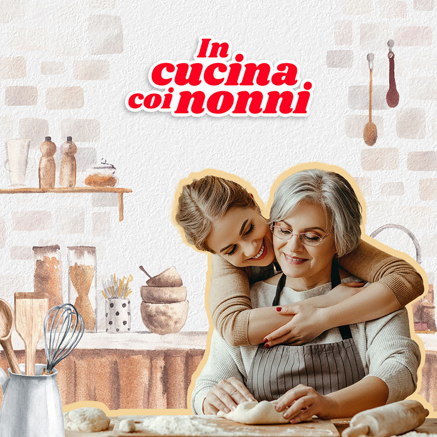 Nonno Nanni vara la campagna digital ‘In cucina coi nonni’