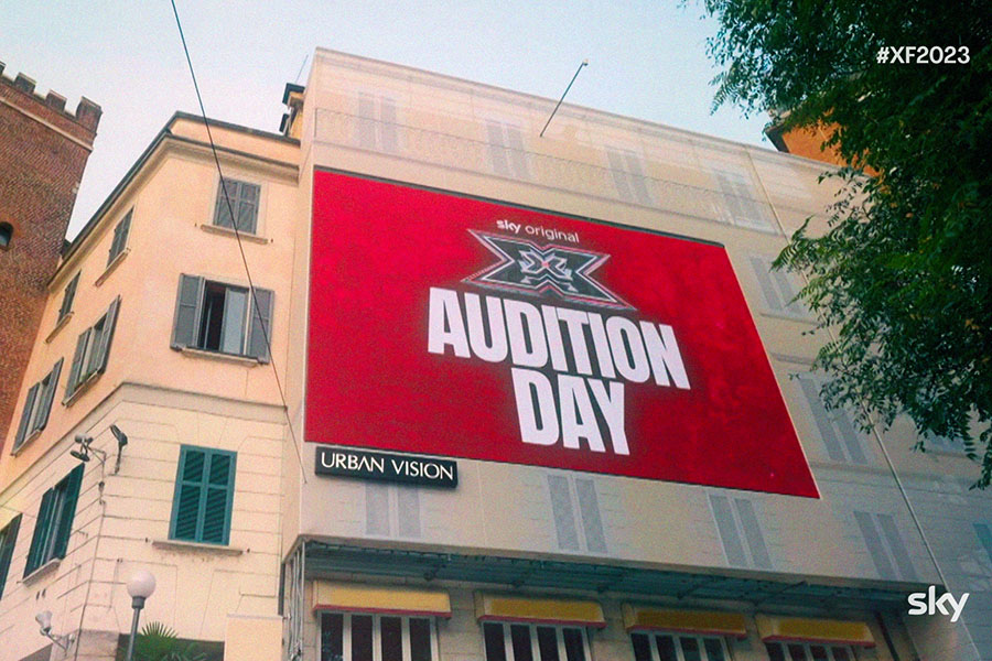 Urban Vision si conferma sponsor di X Factor anche per il 2023