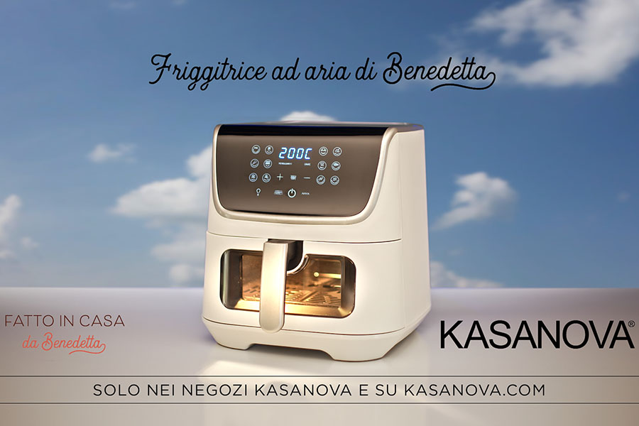 Spot Kasanova - Friggitrice ad Aria di Benedetta Rossi 