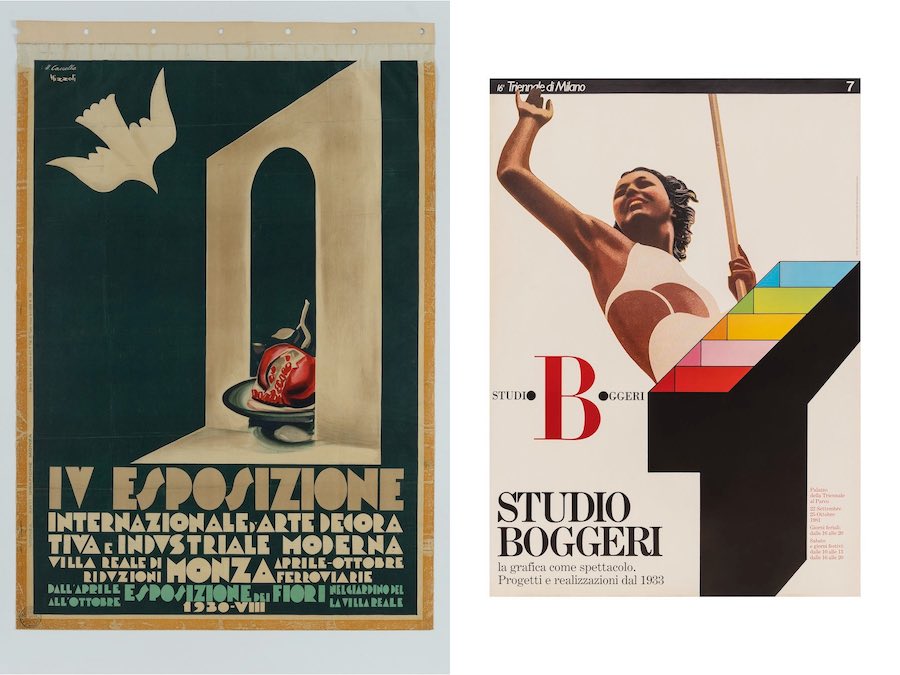 , Triennale Milano si racconta in 100 anni di manifesti, dai cartelloni d&#8217;artista al visual design