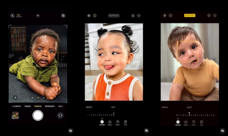 , Con la campagna &#8216;Baby Face&#8217; TBWA\ Media Arts Lab sceglie i soggetti più difficili per mostrare le funzionalità dell&#8217;iPhone 15