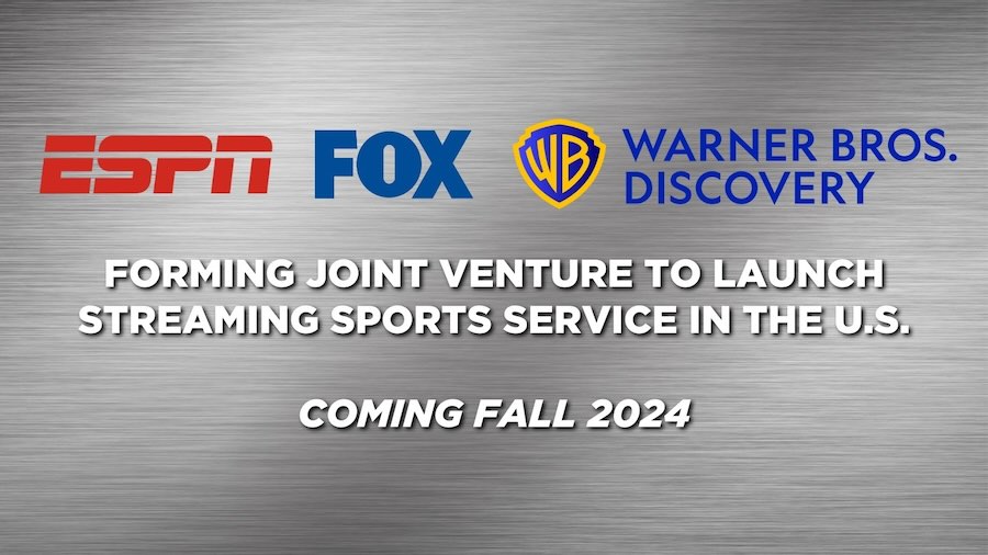 , Warner Bros. Discovery, Espn (Disney) e Fox si alleano per creare una piattaforma pay di streaming sportivo