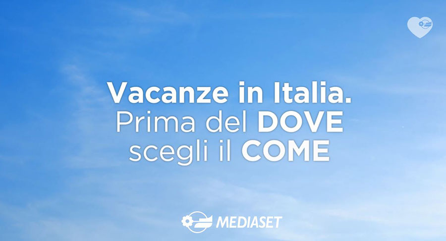 Mediaset sostiene il turismo italiano con una campagna pubblicitaria