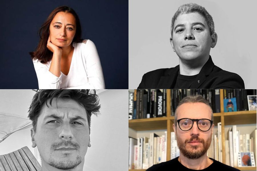 Da sx in senso orario: Stefania Siani, Serena Di Bruno, Gianni Tozzi, Luca Cortesini