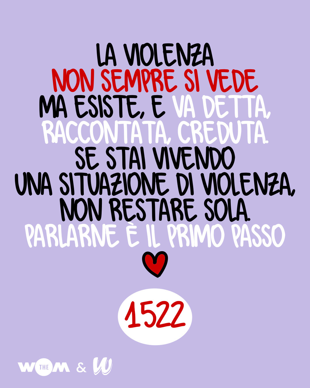 The Wom: una survey e diverse iniziative per il 25 novembre The Wom: una survey e diverse iniziative per il 25 novembre